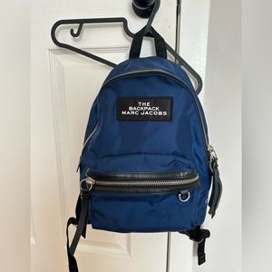 Marc Jacobs blue small backpack